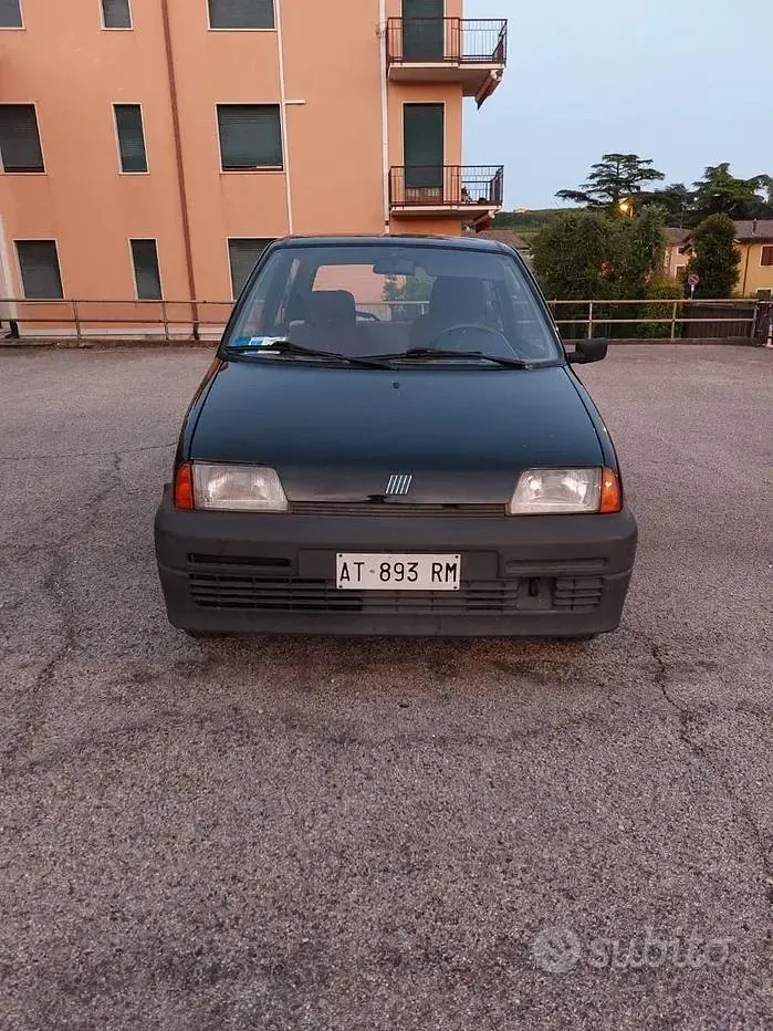 Usata Fiat Cinquecento 39 CV (28 kW) 1997 Nero Utilitaria