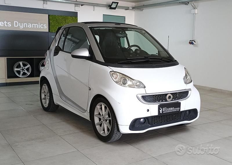 Usata Smart ForTwo Cabrio Passion 54 CV (39 kW) 2010 Bianco Cabrio