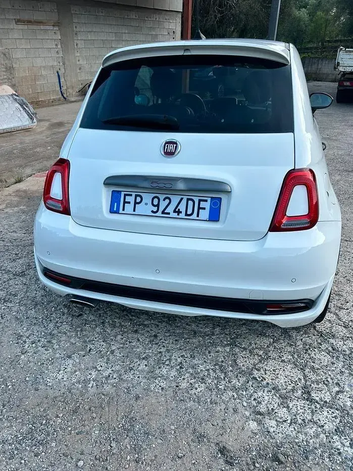 Usata Fiat 500S 69 CV (50 kW) 2018 Bianco Berlina