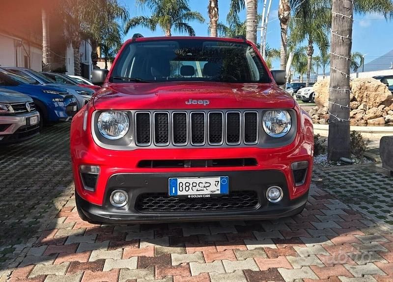 Usata Jeep Renegade Limited 131 CV (96 kW) 2021 Rosso SUV