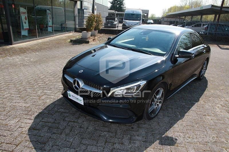 Usata Mercedes CLA200 Premium 136 CV (100 kW) 2018 Nero Berlina