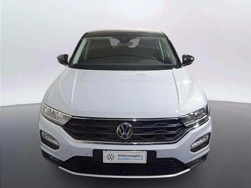 Usata VW T-Roc Style 110 CV (80 kW) 2021 White silver metallizzato nero SUV