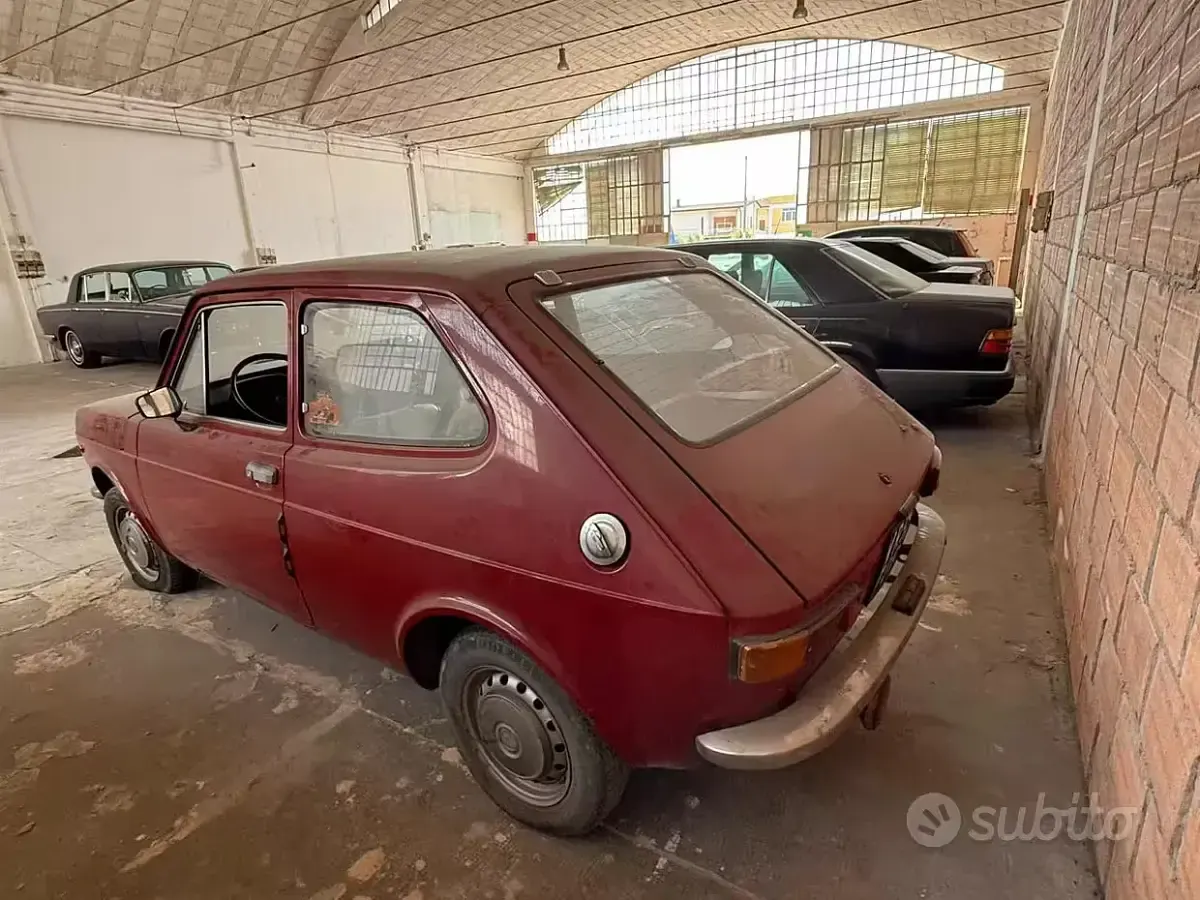 Usata Fiat 127 45 CV (33 kW) 1970 Rosso Utilitaria