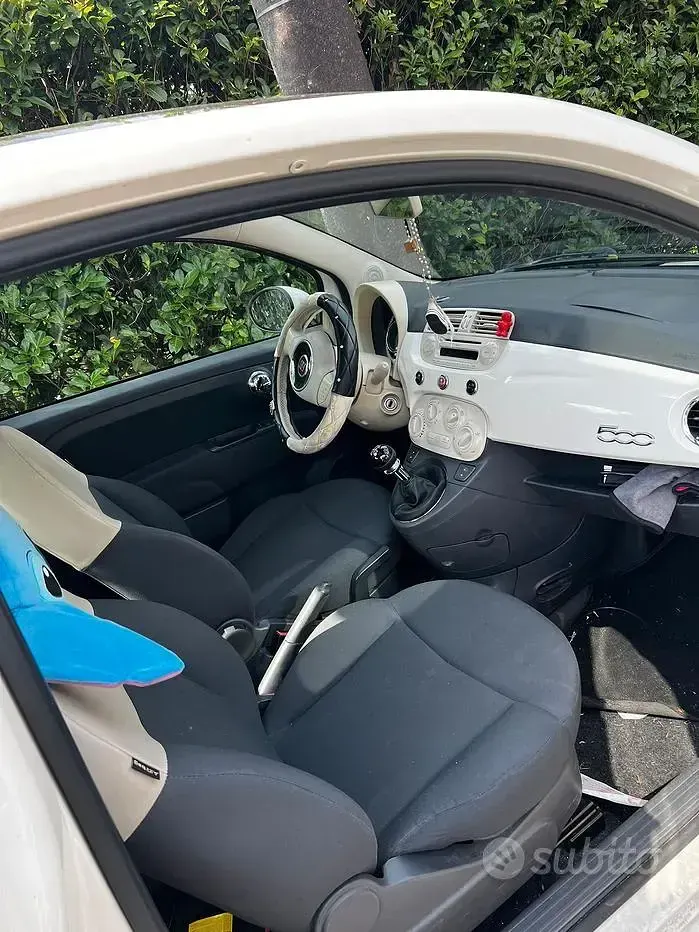 Usata Fiat 500 69 CV (50 kW) 2013 Bianco Coupé