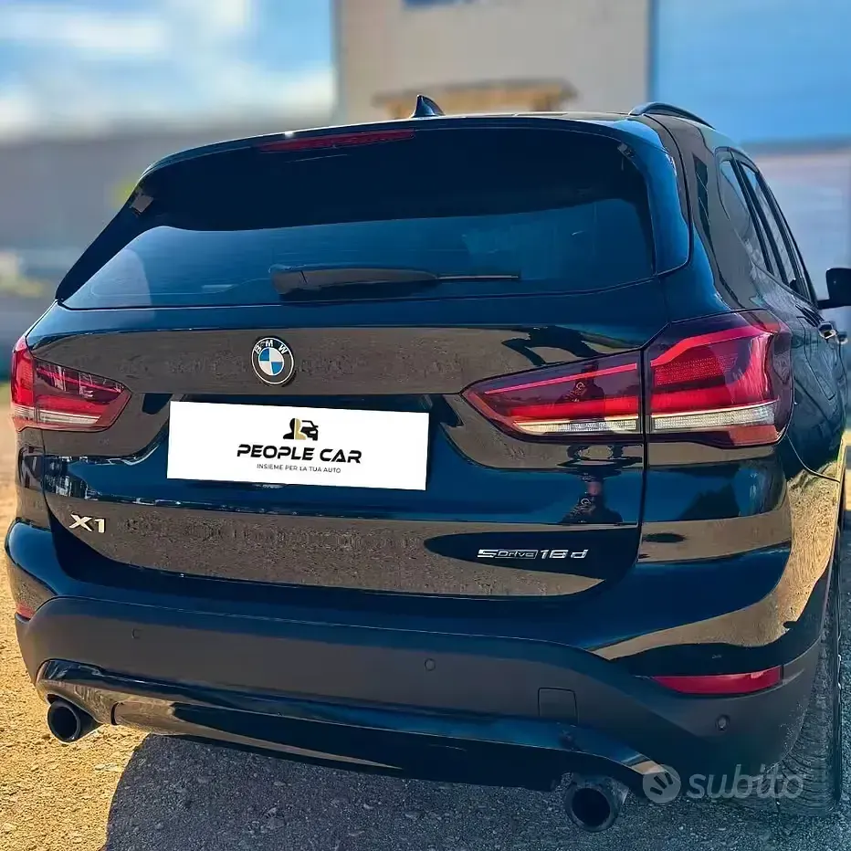 Usata BMW X1 xLine 150 CV (110 kW) 2021 Nero SUV