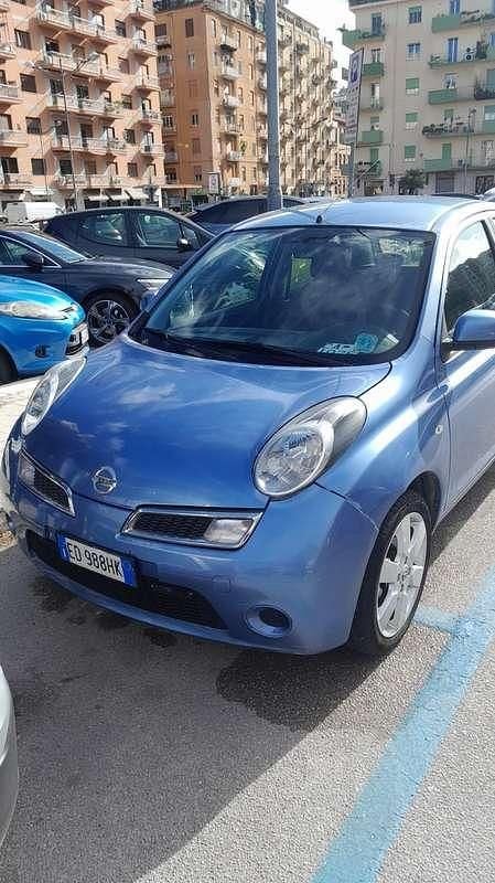 Blu/azzurro Usata 2011 Nissan Micra Comfort Tre volumi | 2999 € (Ottimo prezzo) - Immagine 1/4