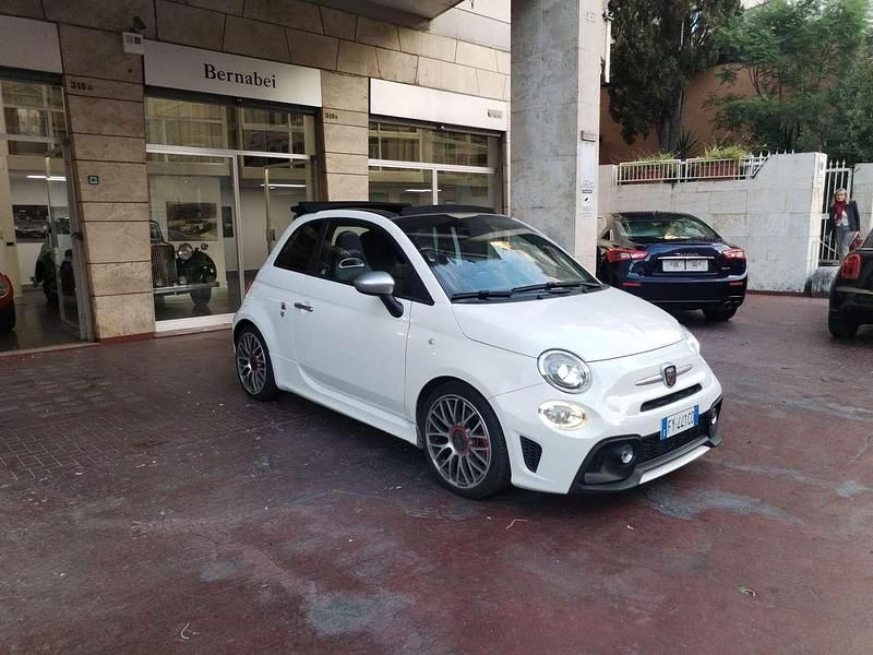 Usata Abarth 595C Turismo 165 CV (121 kW) 2019 Bianco Cabrio