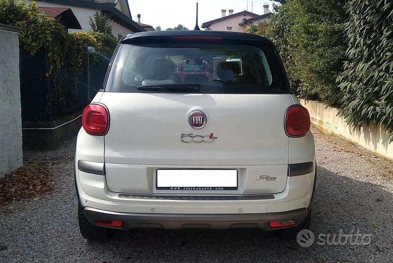 Usata Fiat 500L Cross 120 CV (88 kW) 2018 Bianco Monovolume