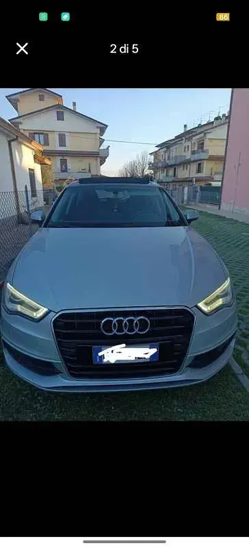 Usata Audi A3 Ambiente 105 CV (77 kW) 2013 Grigio Berlina