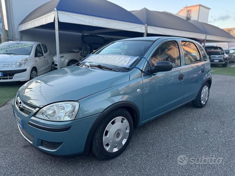 Usata Opel Corsa Enjoy 60 CV (44 kW) 2006 Blu Berlina