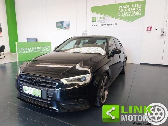 Usata Audi A3 S-Line 150 CV (110 kW) 2014 Nero metallizzato Berlina