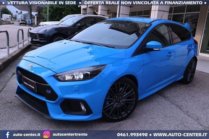 Usata Ford Focus Performance Edition 350 CV (257 kW) 2016 Blu Utilitaria