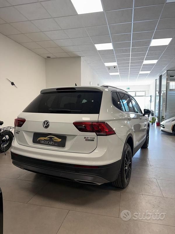Usata VW Tiguan Allspace Advance 190 CV (139 kW) 2018 Bianco SUV
