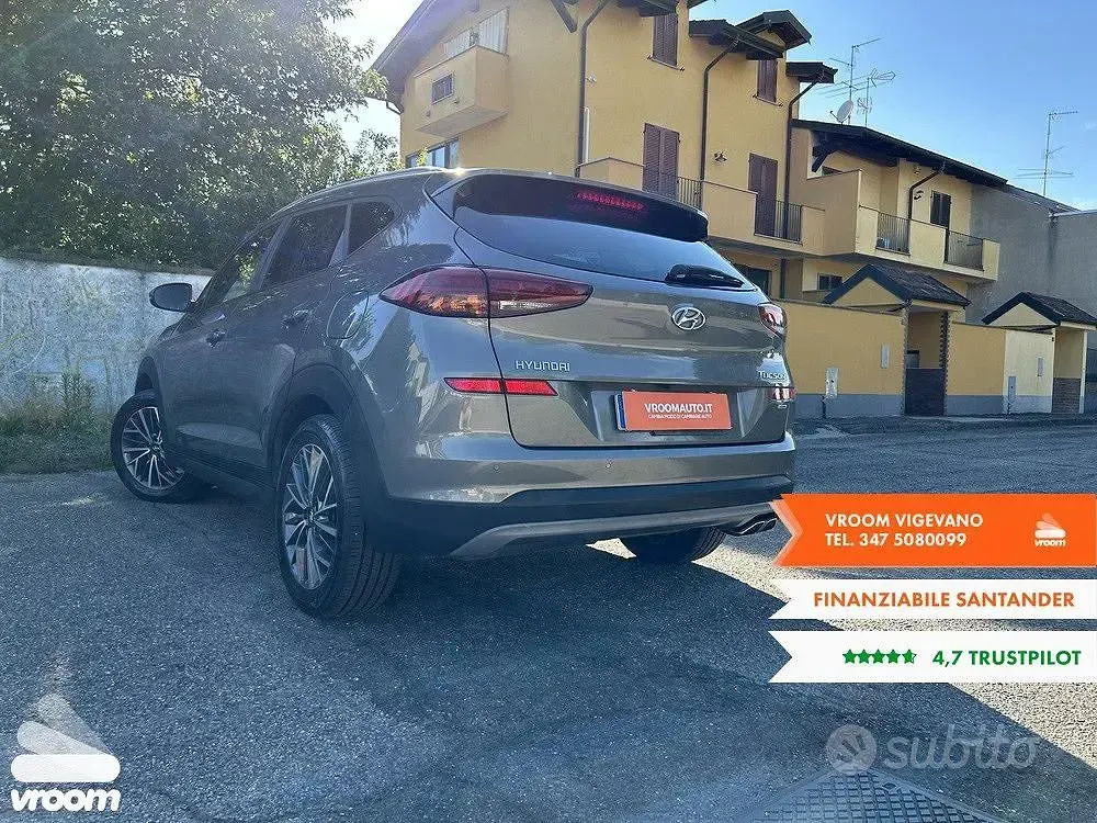 Usata Hyundai Tucson 136 CV (100 kW) 2019 Grigio SUV