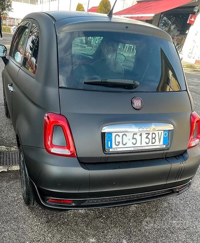 Usata Fiat 500 69 CV (50 kW) 2011 Nero Utilitaria