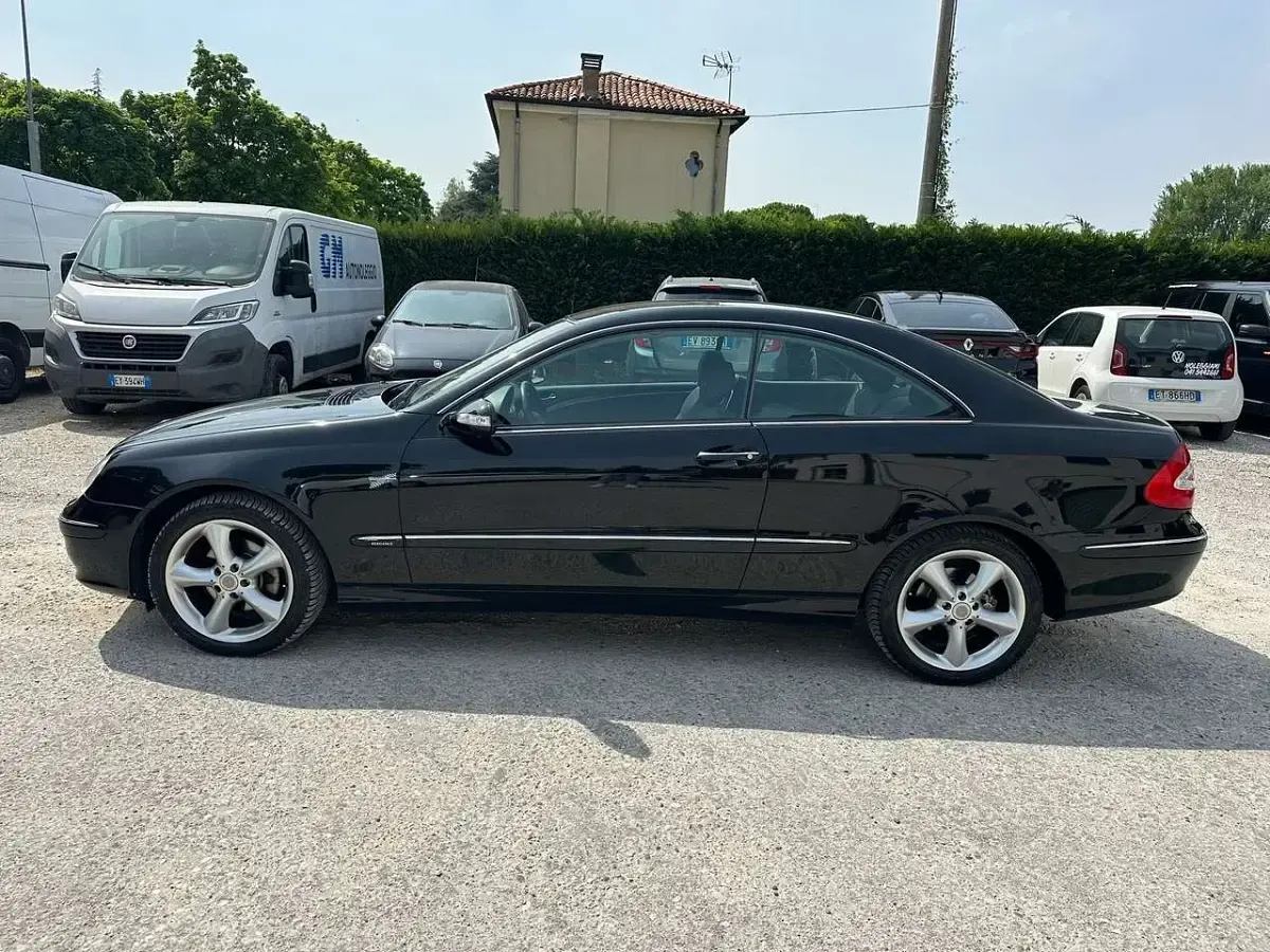 Usata Mercedes CLK200 Elegance 163 CV (119 kW) 2004 Nero Coupé