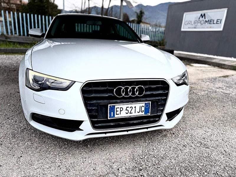 Usata Audi A5 Business Plus 176 CV (129 kW) 2013 Bianco Coupé