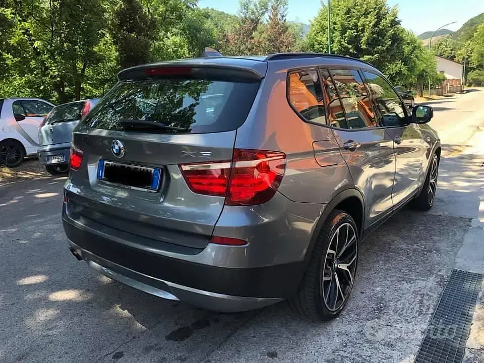 Usata BMW X3 143 CV (105 kW) 2011 Grigio SUV