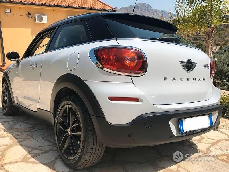 Usata Mini Cooper D Paceman 112 CV (82 kW) 2014 Bianco SUV