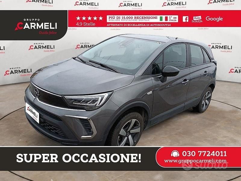 Grigio Usata 2023 Opel Crossland Edition SUV | 14.700 € (Ottimo prezzo) - Immagine 1/4