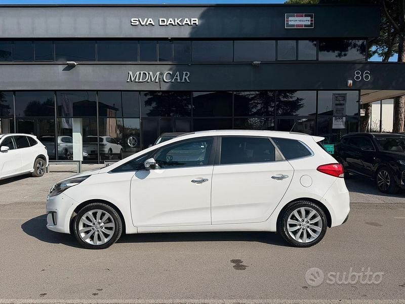 Usata Kia Carens 116 CV (85 kW) 2014 Bianco Monovolume