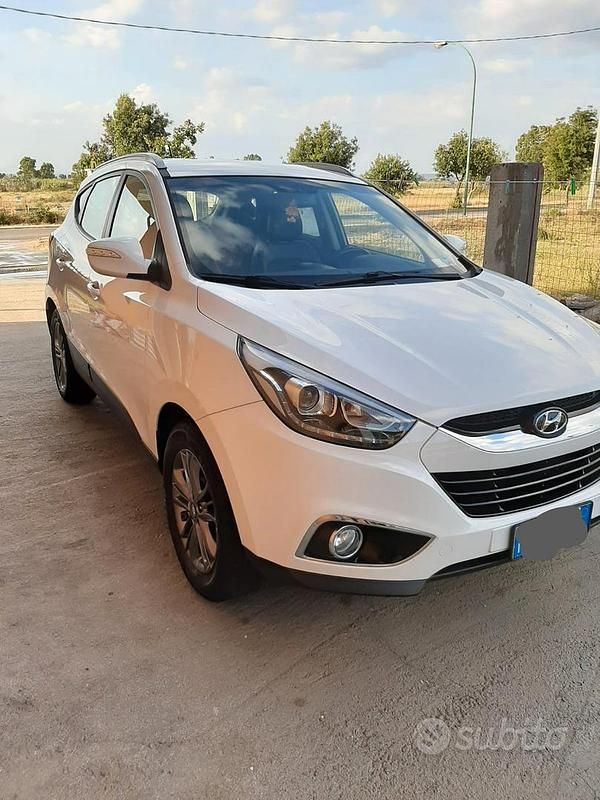 Usata Hyundai ix35 115 CV (84 kW) 2015 Bianco SUV