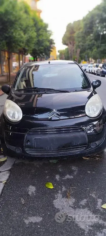 Usata Citroën C1 68 CV (50 kW) 2010 Nero Utilitaria