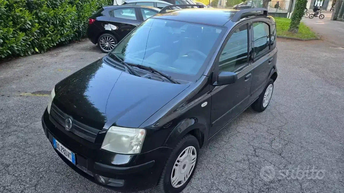 Usata Fiat Panda Dynamic 60 CV (44 kW) 2009 Nero Utilitaria
