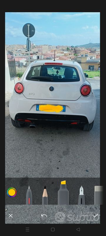Usata 2011 Alfa Romeo MiTo Due volumi | 5000 € (Buon prezzo) - Immagine 1/4