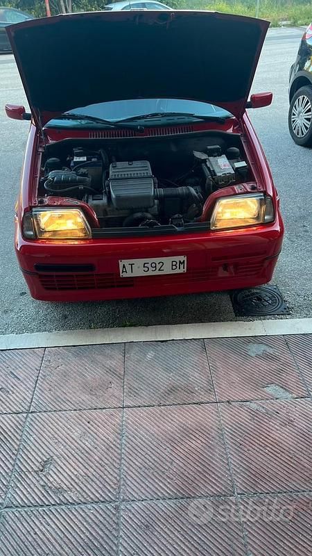 Usata Fiat 500 1998 Rosso Utilitaria