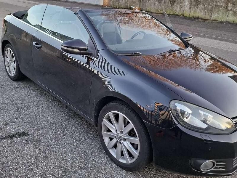 Usata VW Golf 140 CV (102 kW) 2011 Nero Cabrio