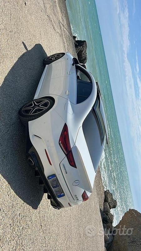 Usata Mercedes CLA35 AMG AMG 306 CV (225 kW) 2019 Bianco Coupé