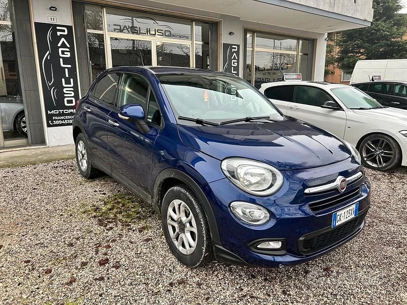 Usata Fiat 500X Lounge 95 CV (69 kW) 2018 Blu SUV