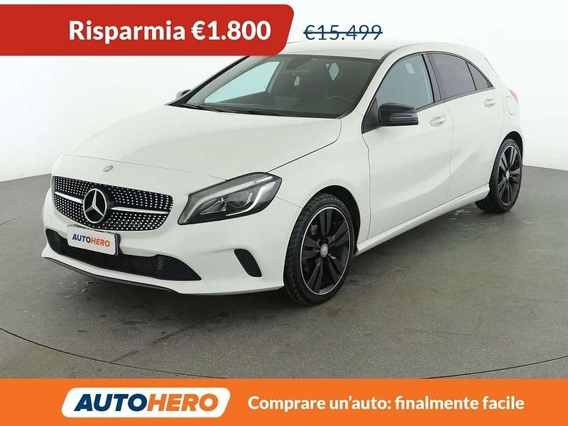 Usata Mercedes A160 90 CV (66 kW) 2016 Bianco Berlina