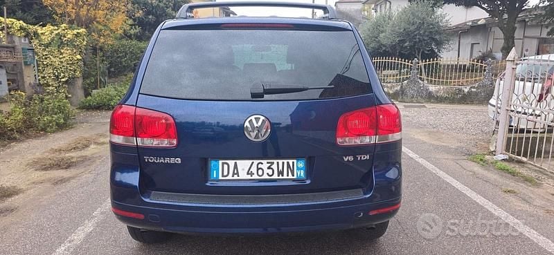 Usata VW Touareg 224 CV (164 kW) 2006 Blu SUV