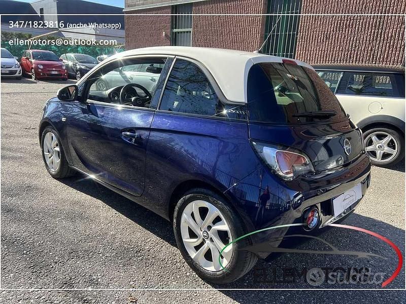 Usata Opel Adam Slam 70 CV (51 kW) 2013 Blu Utilitaria