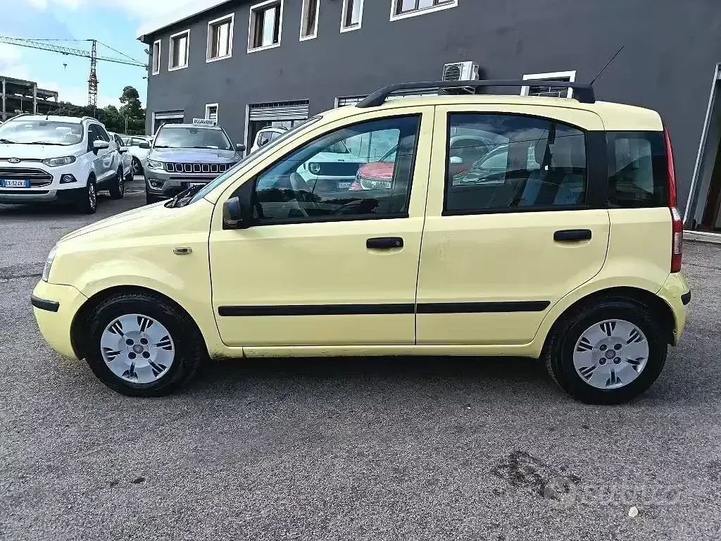 Usata Fiat Panda Dynamic 60 CV (44 kW) 2009 Giallo Utilitaria
