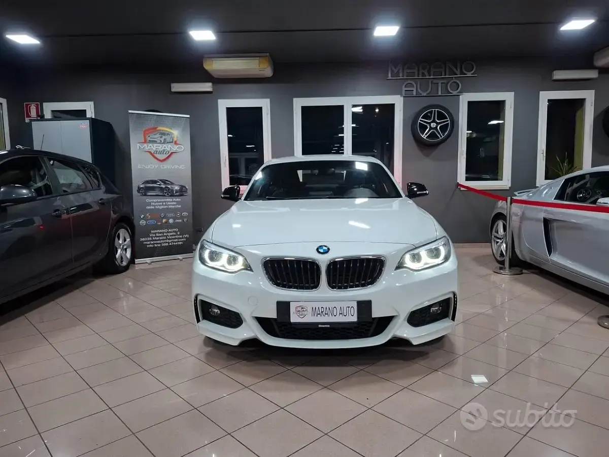 Usata BMW 218 M Sport 150 CV (110 kW) 2019 Bianco Coupé