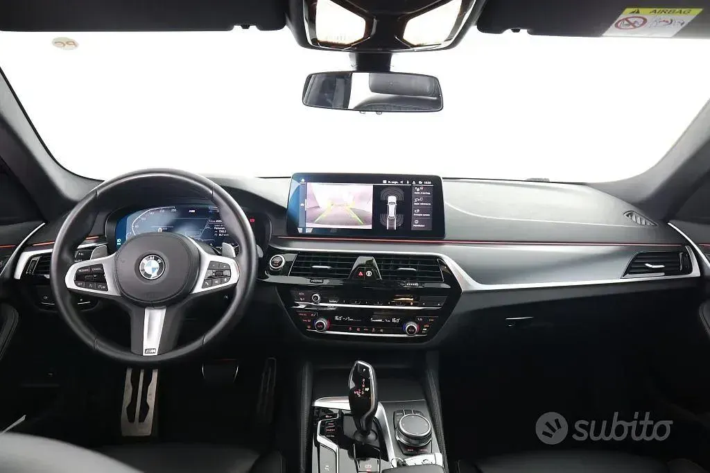 Usata BMW 520 M Sport 190 CV (139 kW) 2022 Bianco Berlina