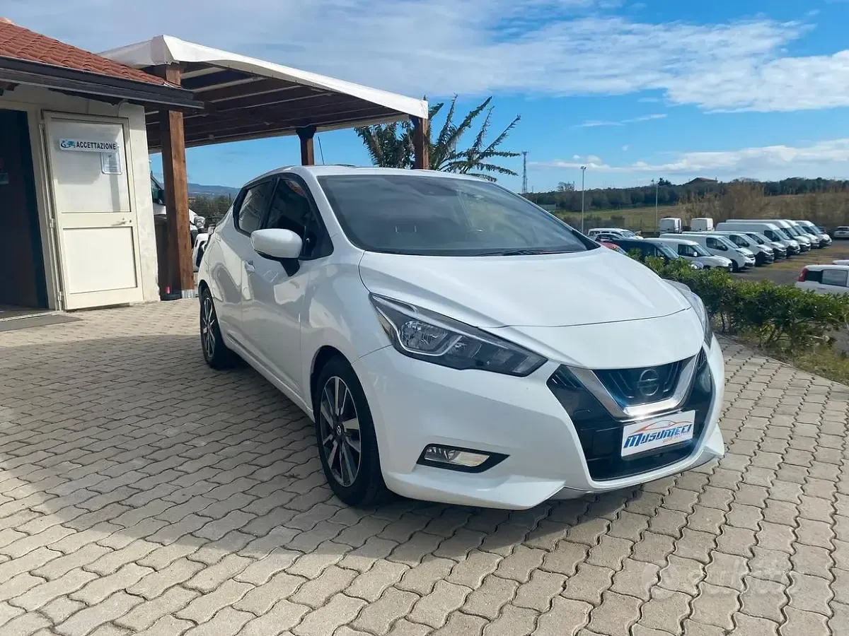 Usata Nissan Micra N-Connecta 90 CV (66 kW) 2018 Bianco Utilitaria