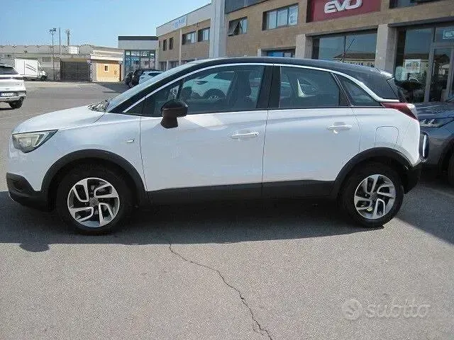 Usata Opel Crossland X 102 CV (75 kW) 2019 Bianco SUV