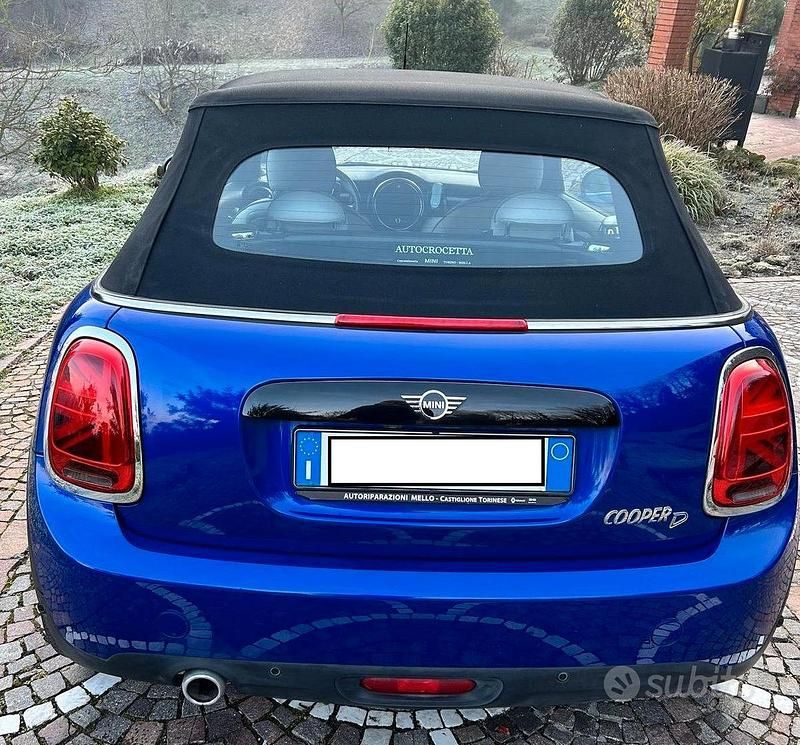 Usata Mini Cooper Cabriolet 2019 Blu Cabrio