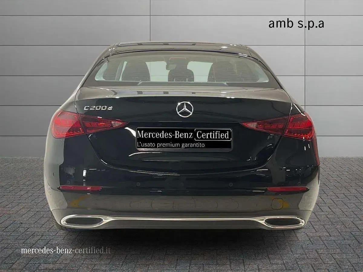 Usata Mercedes C200 Advanced 163 CV (119 kW) 2025 Nero Berlina
