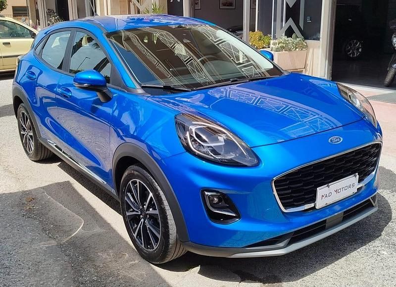 Usata Ford Puma Titanium 125 CV (91 kW) 2023 Blu Utilitaria