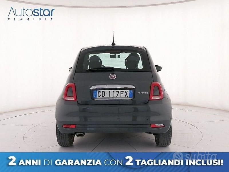 Usata Fiat 500 Lounge 70 CV (51 kW) 2020 Grigio Berlina