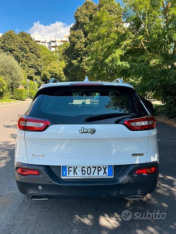 Usata Jeep Cherokee 200 CV (147 kW) 2017 Bianco SUV