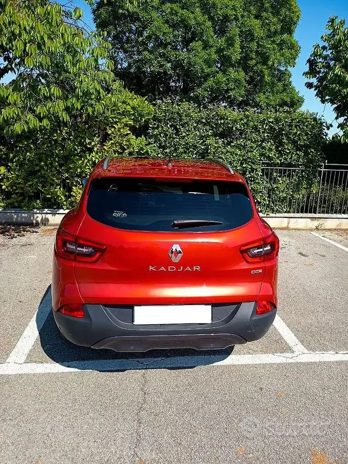 Usata Renault Kadjar 110 CV (80 kW) 2015 Rosso SUV