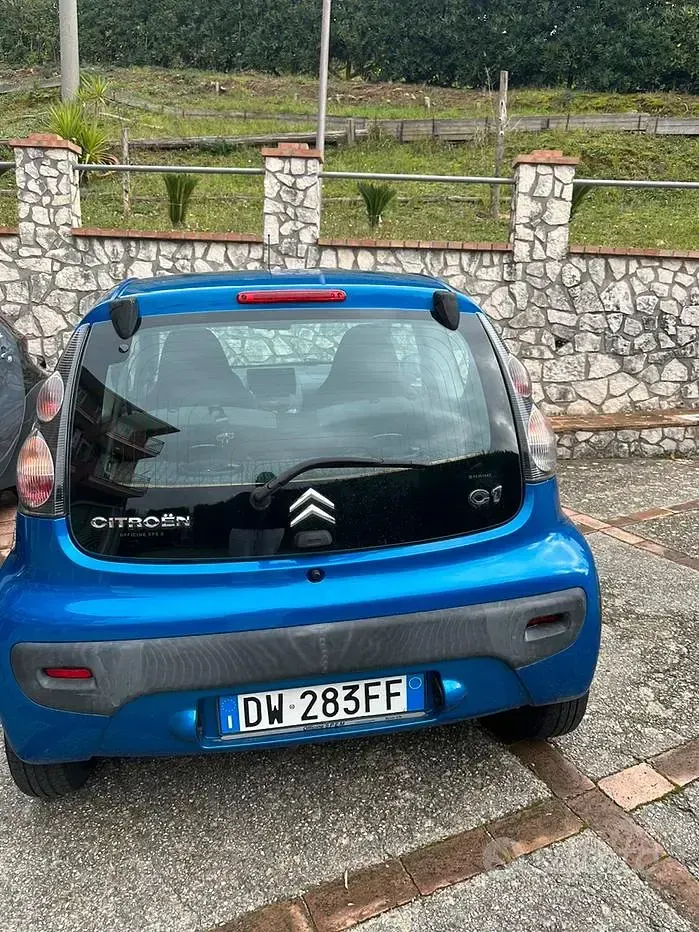Usata Citroën C1 68 CV (50 kW) 2009 Blu Utilitaria