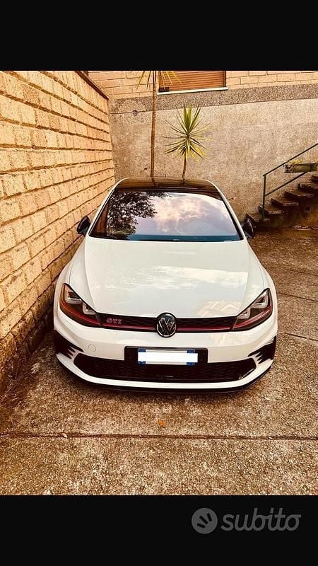 Usata VW Golf VII GTI Clubsport 265 CV (194 kW) 2016 Bianco Utilitaria