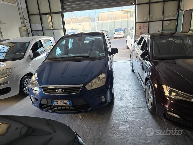 Usata Ford C-MAX Titanium 90 CV (66 kW) 2009 Blu Monovolume